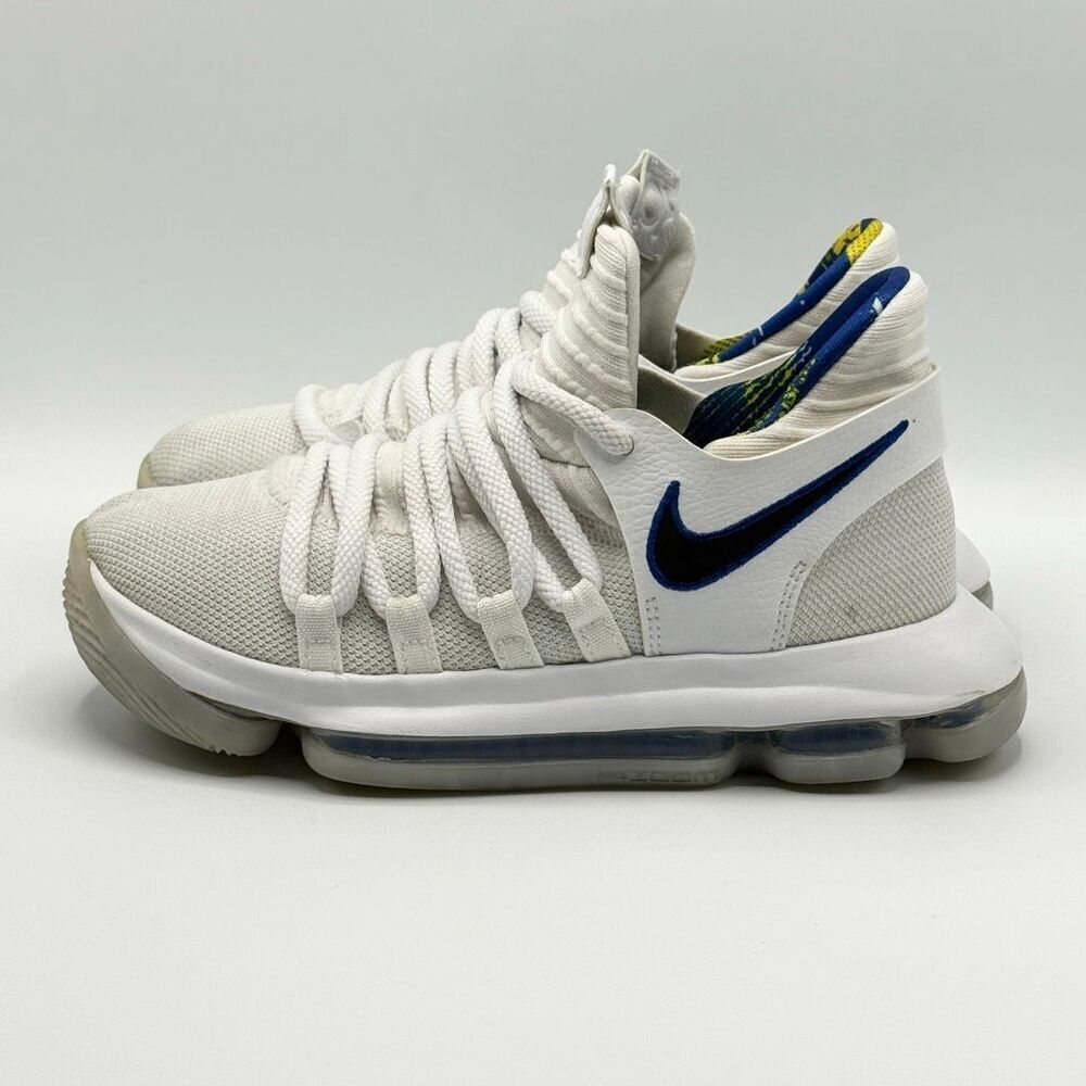 Nike Zoom KD 10 Limited EP NBA Golden State Warriors AJ7781-101 - Big Kids US 3. - Picture 7 of 13